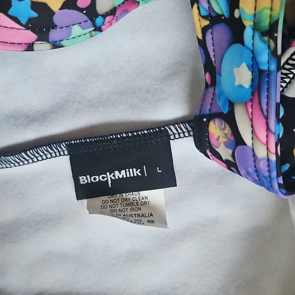 Black Milk Space Gummies Short Overalls - Picture 5 of 5